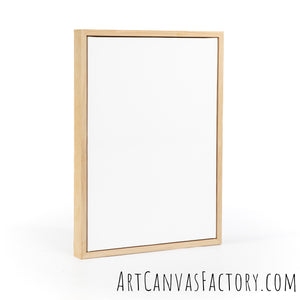 Box Board Canvas with Outer Frame