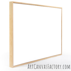 Box Board Canvas with Outer Frame