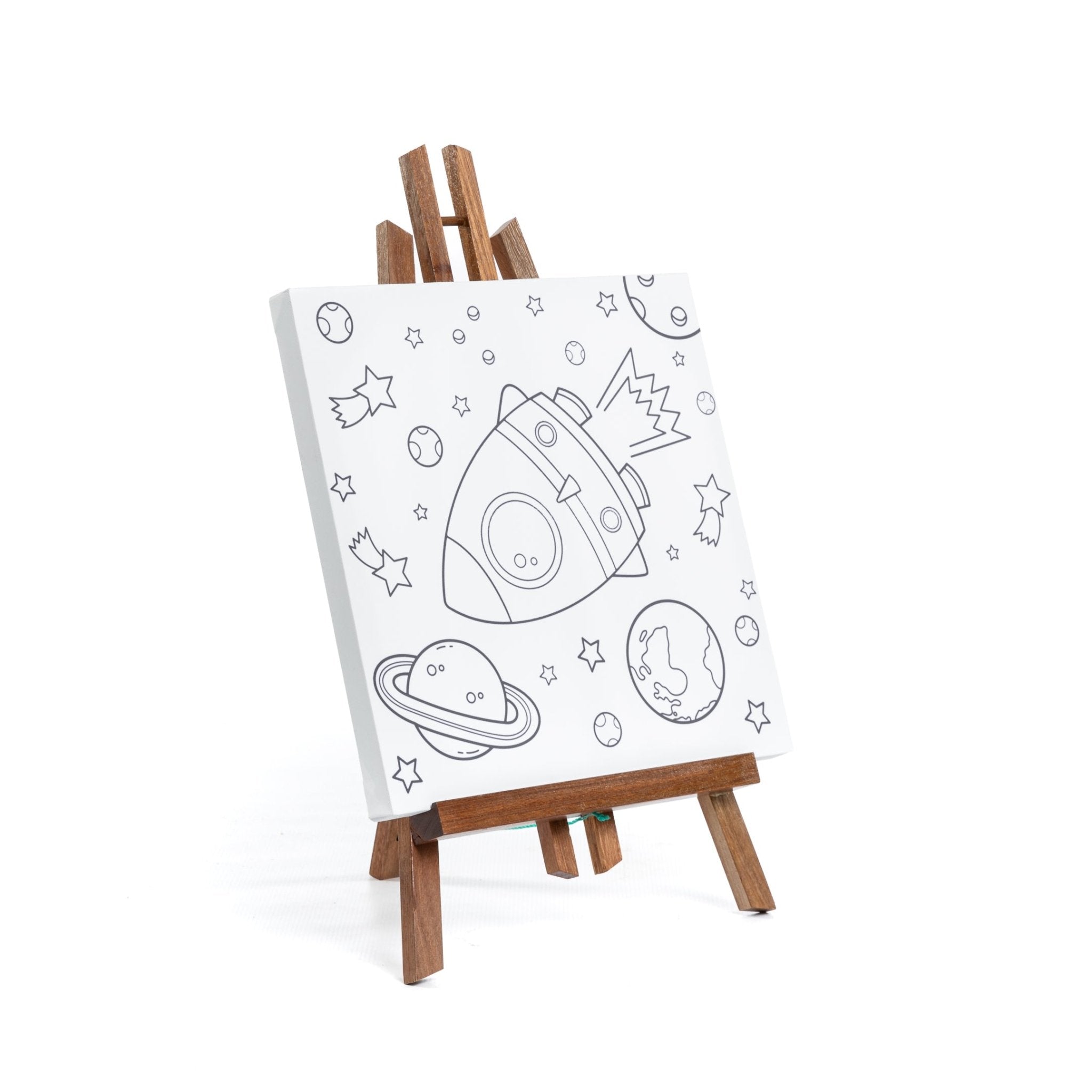 Easel A Frame Table Meranti 50cm - Art Canvas Factory