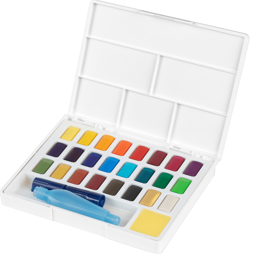 Faber Castell Watercolours in pans set - Art Canvas Factory