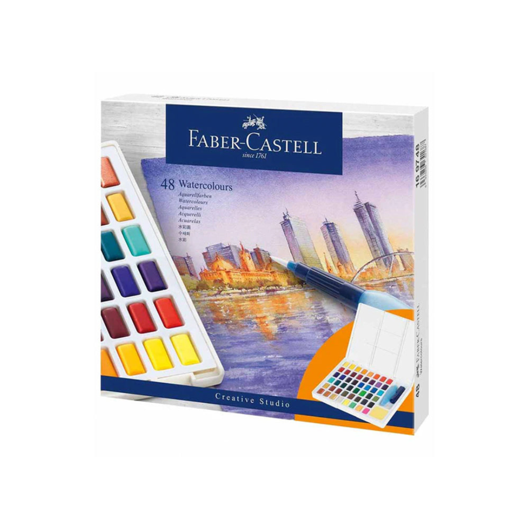 Faber Castell Watercolours in pans set